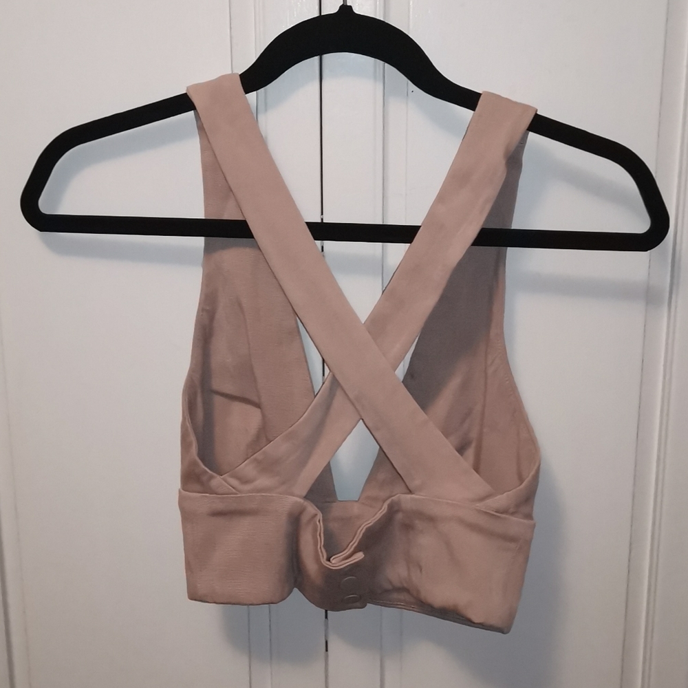 Wilfred Tan Crop Top - Picture 10 of 13